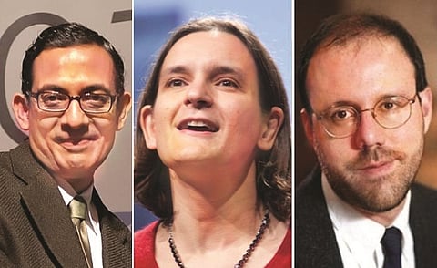 ভাৰতীয় অভিজিত বেনাৰ্জী সহ ডাফলো আৰু মাইকেল ক্ৰেমাৰলৈ অৰ্থনীতিৰ ন'বেল