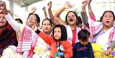 ডিমৌত নাগৰিকত্ব সংশোধনী আইন ২০১৯ ৰ বিৰুদ্ধে প্ৰতিবাদ অব্যাহত