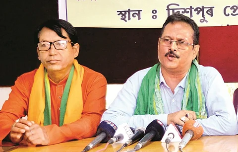 ১৯৫১ চন ভিত্তি বৰ্ষৰ বিৰোধিতা কৰিছে সদৌ অসম গৰিয়া-মৰিয়া-দেশী জাতীয় পৰিষদৰ