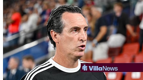 Aston Villa boss Unai Emery