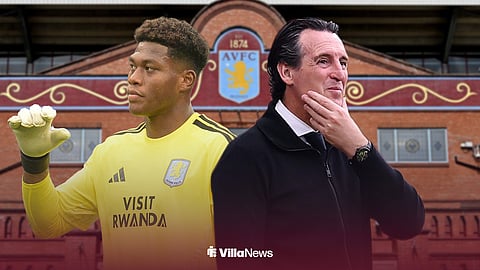 Zion Suzuki and Unai Emery