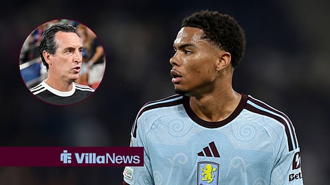 Aston Villa star George Hemmings and Unai Emery