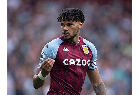 Tyrone Mings reacts as Steven Gerrard hands Aston Villa captaincy to John McGinn