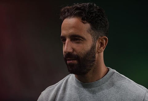 Manchester United manager Ruben Amorim