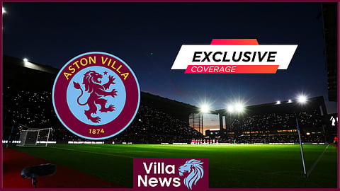 Aston Villa exclusive from Bryan King