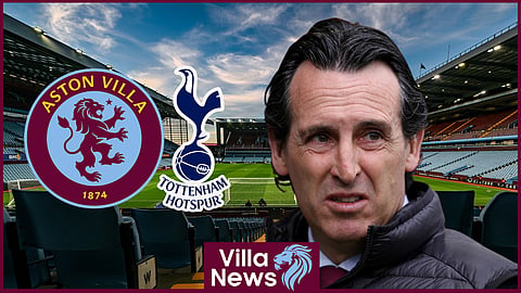 Aston Villa hosted Tottenham in the Premier League on Sunday