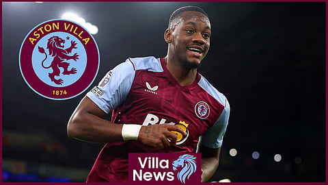 Aston Villa striker Jhon Duran