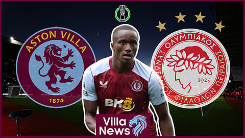 Moussa Diaby struggled for Aston Villa against Olympiacos