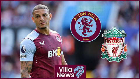 Diego Carlos struggled for Aston Villa against Liverpool