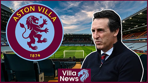 Unai Emery, the manager of Aston Villa