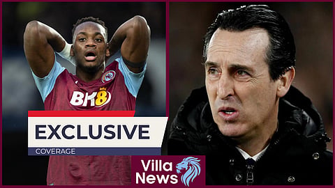 Jhon Duran has not started as often as he would have liked under Aston Villa boss Unai Emery