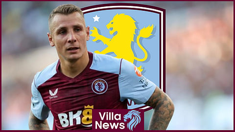 Aston Villa defender Lucas Digne
