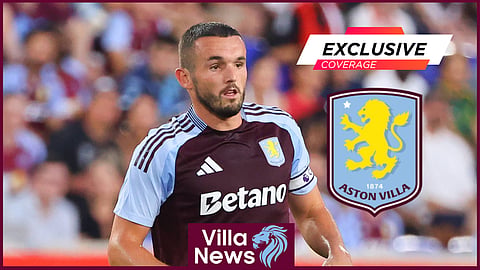 Aston Villa midfielder John McGinn. (Credit: Imago)