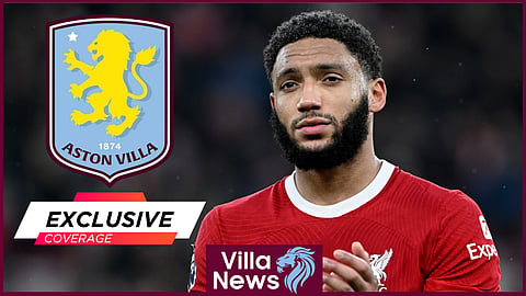 Liverpool defender Joe Gomez has been linked with a transfer to Aston Villa