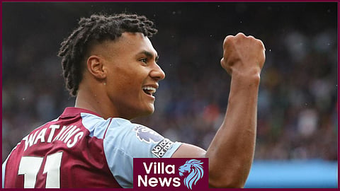 Aston Villa striker Ollie Watkins