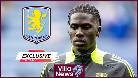 Aston Villa midfielder Amadou Onana (Credit: Imago)