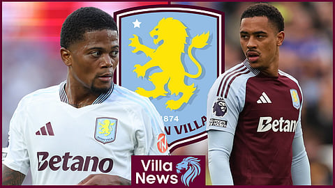 Aston Villa duo Jacob Ramsey and Leon Bailey (credit: Imago)
