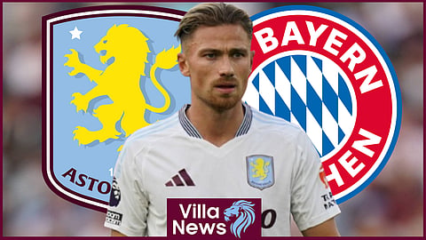 Matty Cash is back in Aston Villa training ahead of the Bayern Munich clash (credit: Imago)