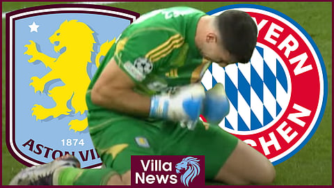 Emi Martinez shone for Aston Villa against Bayern Munich (credit: TNT Sports on YouTube)