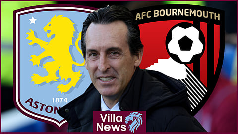 Aston Villa and Unai Emery host Bournemouth at Villa Park