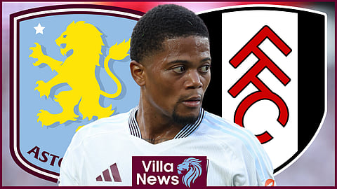 Aston Villa star Leon Bailey could feature v Fulham (credit: Imago)
