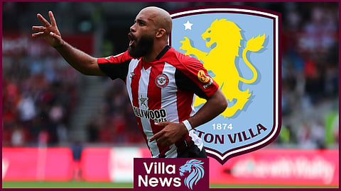 Aston Villa have shown interest in Brentford star Bryan Mbeumo (credit: Imago)