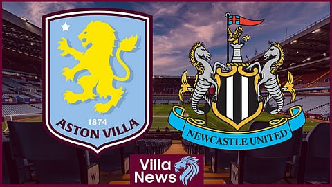Aston Villa took on Newcastle United in the Premier League