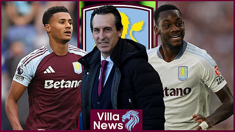 Unai Emery has a decision to make between Ollie Watkins and Jhon Duran at Aston Villa (credit: Imago)