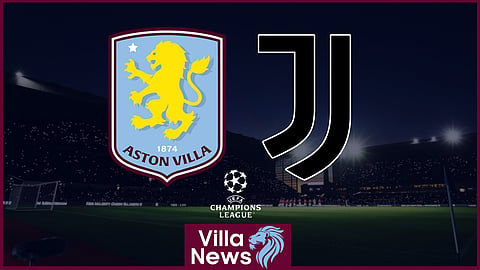 Aston Villa faced Juventus in the Champions League