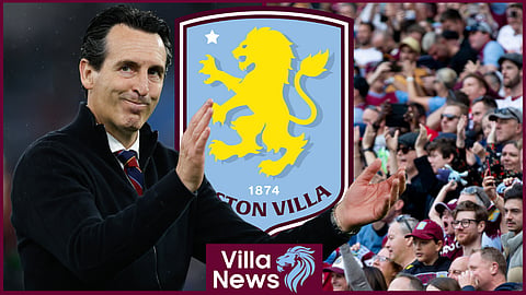 Aston Villa manager Unai Emery has the backing of supporters