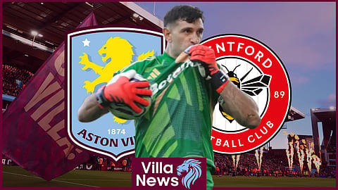 Emi Martinez change to be forced on Emery – Aston Villa predicted XI v Brentford