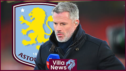 Jamie Carragher has reacted to an "outstanding" Aston Villa moment (credit: Imago)