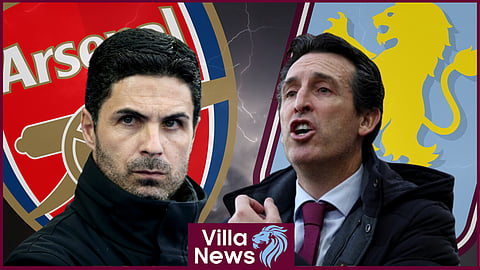 Aston Villa face Arsenal at Emirates Stadium