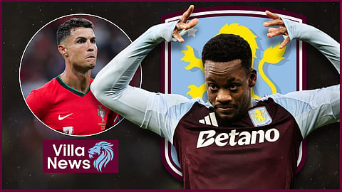 Jhon Duran could leave Aston Villa to link up with Cristiano Ronaldo (credit: Imago)