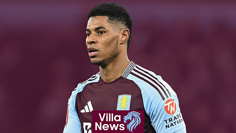 Aston Villa loanee Marcus Rashford (credit: Imago)
