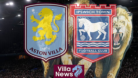 Aston Villa are set to face Ipswich Town at Villa Park (credit: Imago)