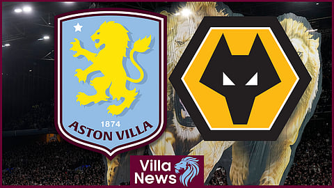 Aston Villa faced Wolves in the Premier League (credit: Imago)