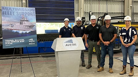 USNS James D. Fairbanks Navajo class US Navy Austal USA