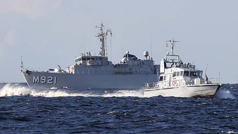 HMS Pursuer Lobelia Royal Navy