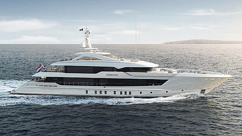 Dutch builder unveils new 55-metre blue-water yacht