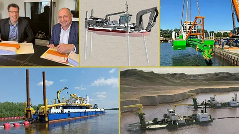 Marine Projects Vessel News Roundup | July 4 – Dredger deliveries to Europe, new multi-functional vessel series and more