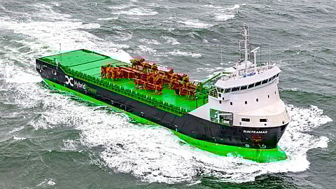 Electramar – Hybrid multi-purpose carrier pair for Northern Europe shortsea routes