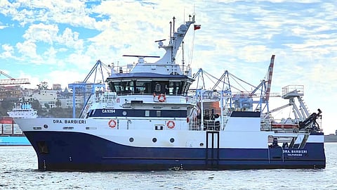 Dra. Barbieri – Chilean fisheries research vessel capable of low-noise operation