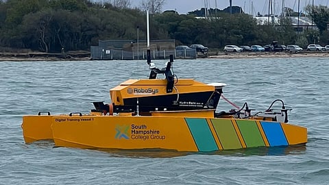 DTV1 – Compact maritime training USV delivered to UK college group
