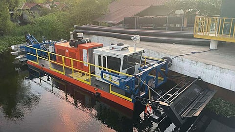 Versatile river clearance dredger for Philippine public works agency