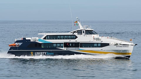 Vittorio Morace – Hybrid inter-island ferry for Italy's Liberty Lines