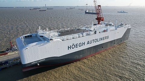 Höegh Aurora Höegh Autoliners Deltamarin China Merchants Heavy Industry (Jiangsu)