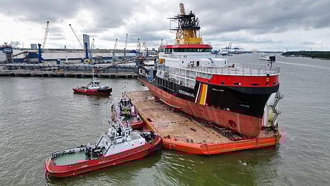 German waterway authority's newest multi-purpose vessel launched in Lithuania