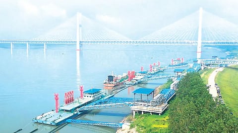 New petrochemical terminal opens at China's Wuhan Port