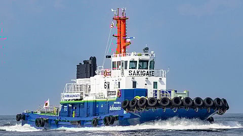 Japan's NYK takes delivery of ammonia-powered tug